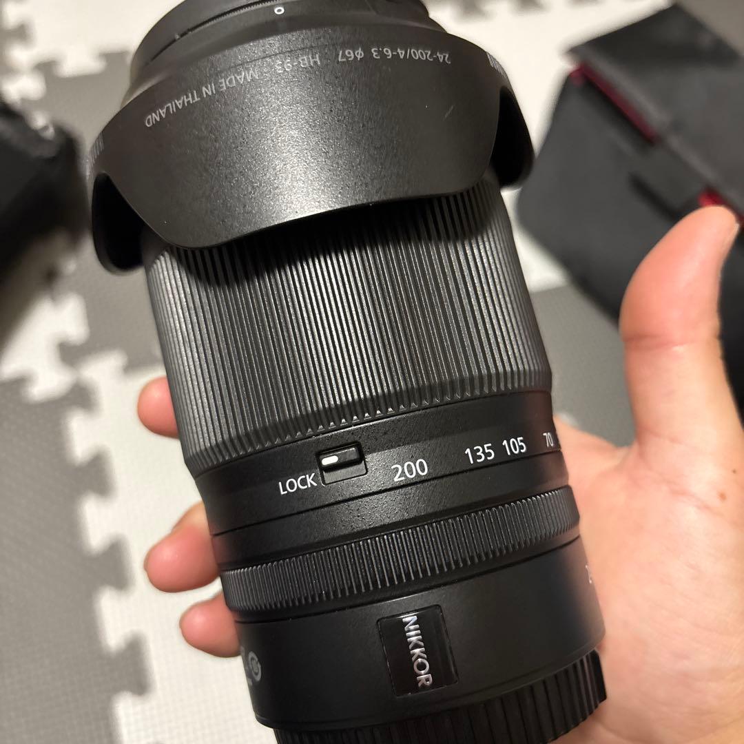 NIKKOR Z 24-200 f4-6.3 VR ハクバ　ポーチ　セット
