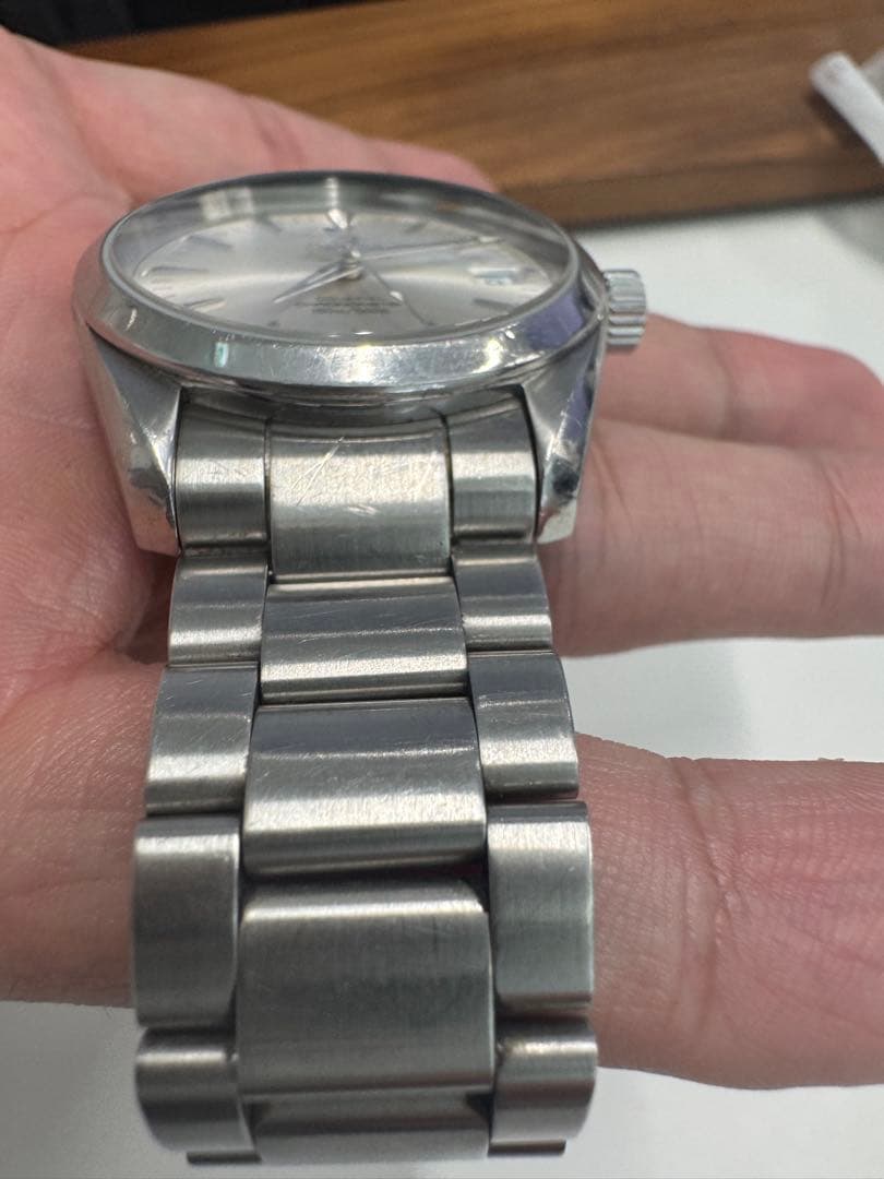 オメガシーマスター　アクアテラ　コーアクシャ36㎜　2504.30 シルバー