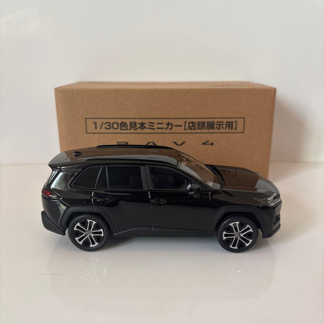 トヨタ 新型RAV4 ミニカー カラーサンプル アティチュードブラック【非売品】