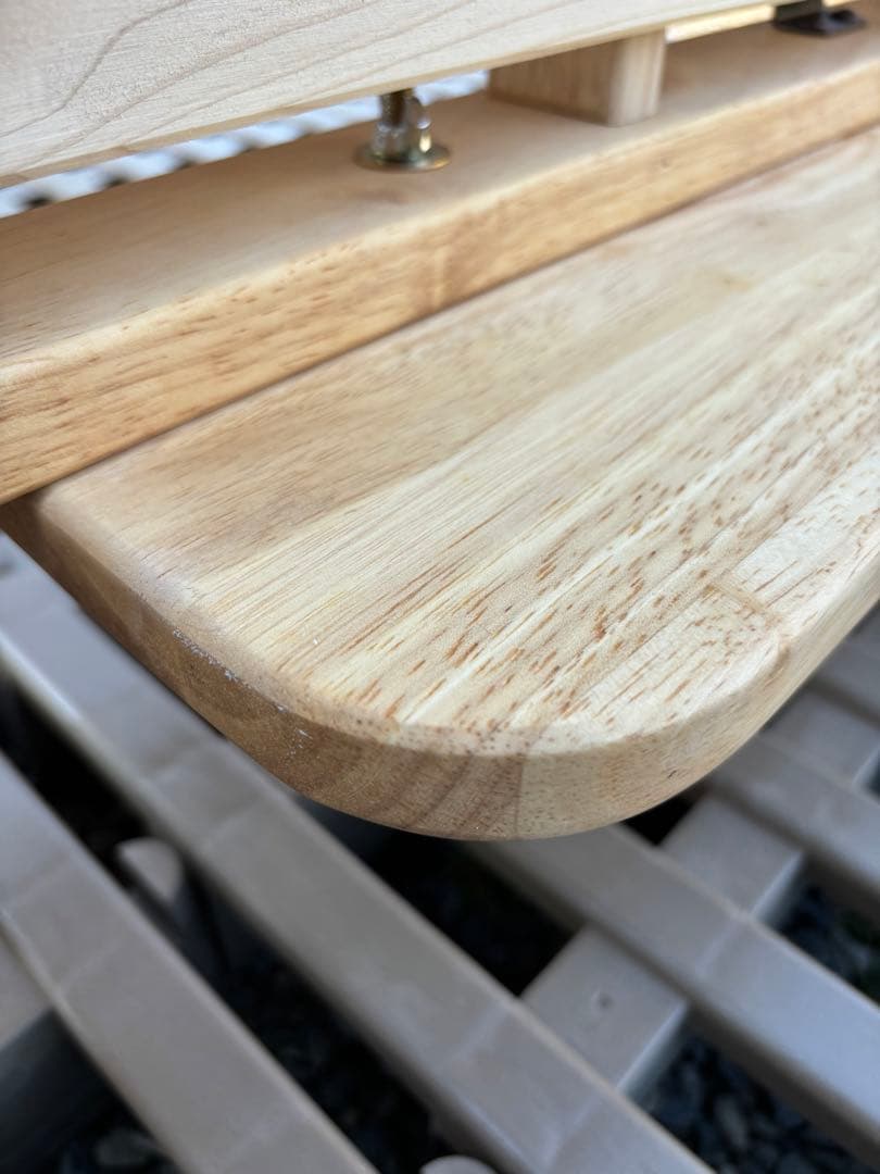 中居木工　木製 折りたたみベッド シングルサイズ　2019年製