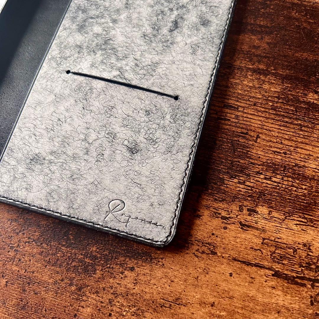 A6サイズ　システム手帳　イタリアンレザー　ハンドメイド