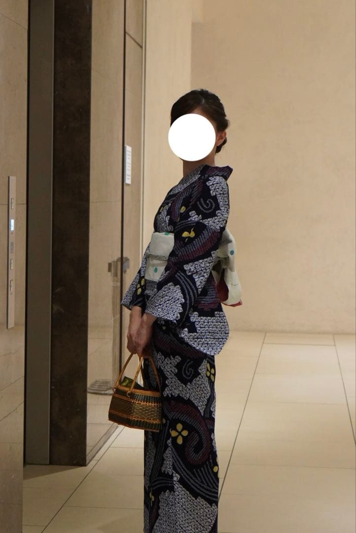 ⭐︎りか⭐︎有松絞り　浴衣　単品【11】