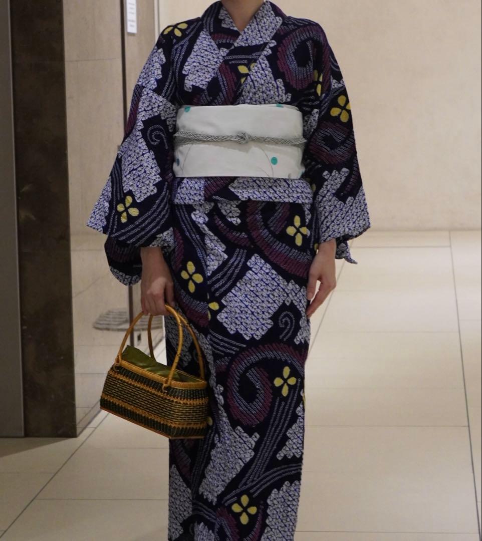 ⭐︎りか⭐︎有松絞り　浴衣　単品【11】