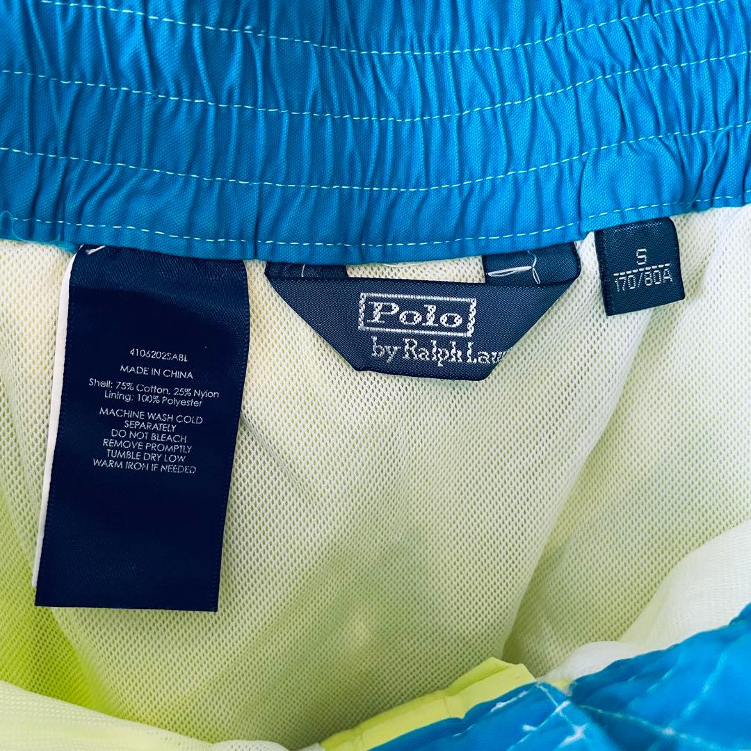 新品　ラルフローレン　街履きできるビンテージ感あふれる淡いレモンカラーショーツ