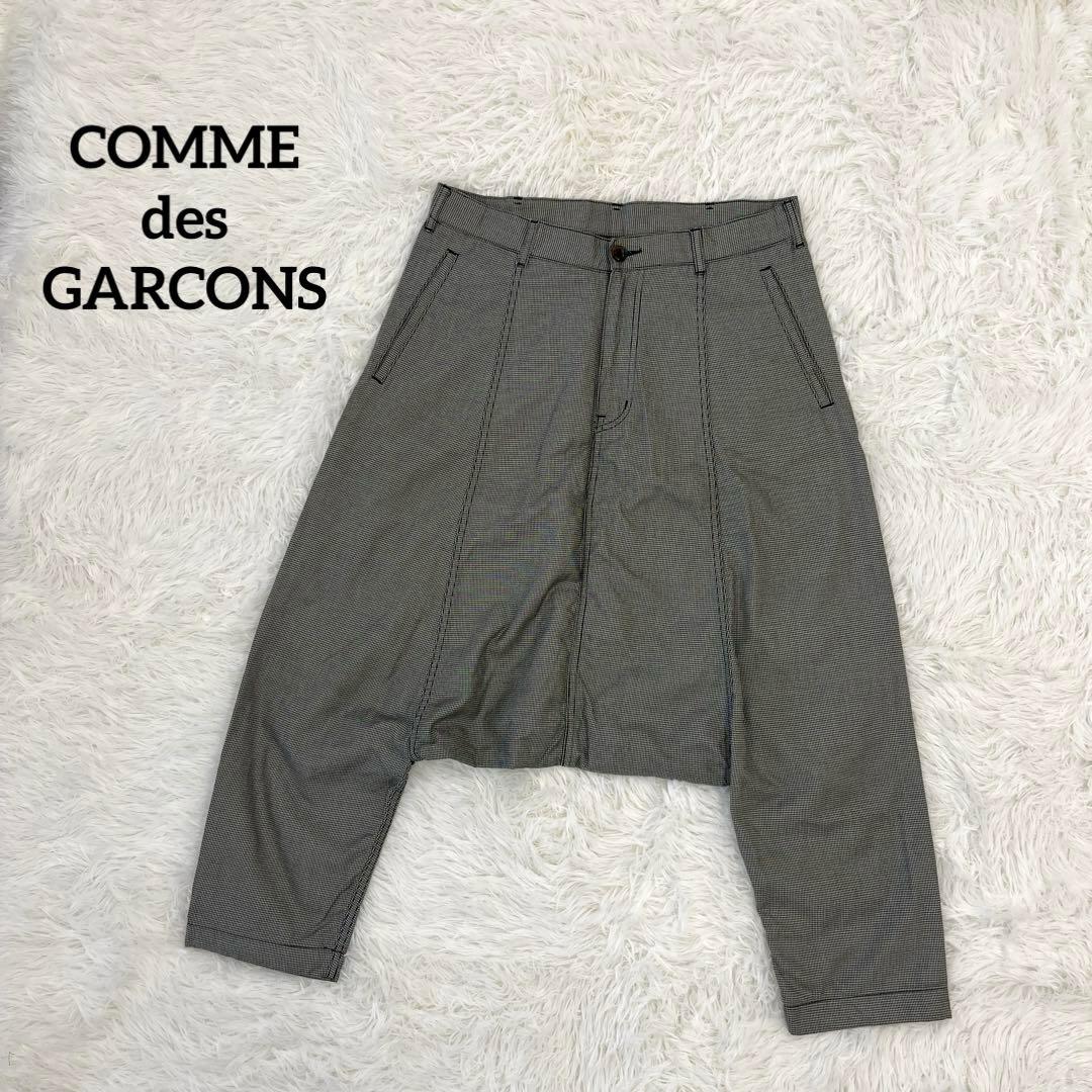 【美品】コムデギャルソン・サルエルパンツ・ペンギン・2010SS・千鳥格子柄