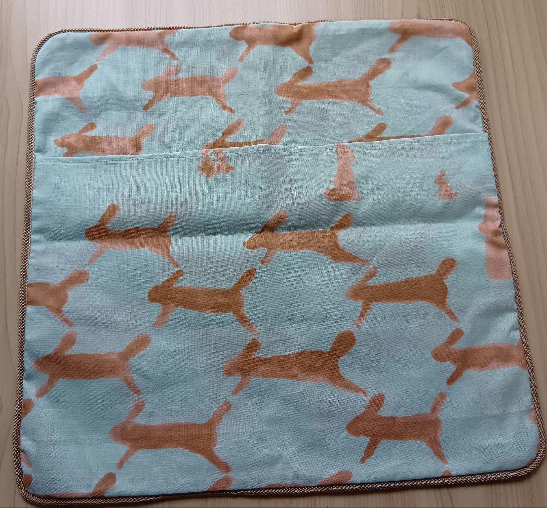 いくらどんページ☆両面run run run☆パイピングクッションカバー♪