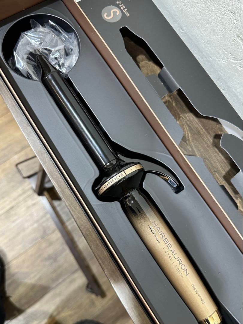 HAIRBEAURON 4D S サイズ カールヘアアイロン