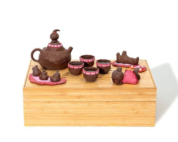 AYAKO ROKKAKU Tea set ED225 ロッカクアヤコ