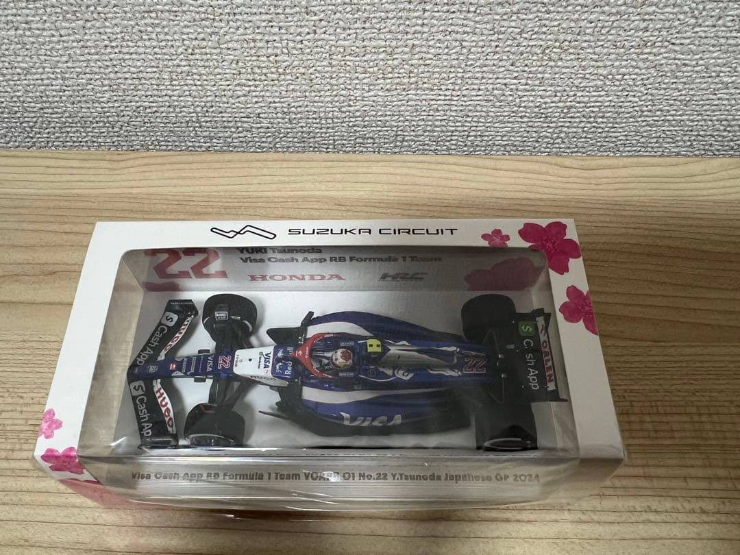F1 日本GP 角田裕毅　2024 & 2025 鈴鹿サーキット限定モデルカー