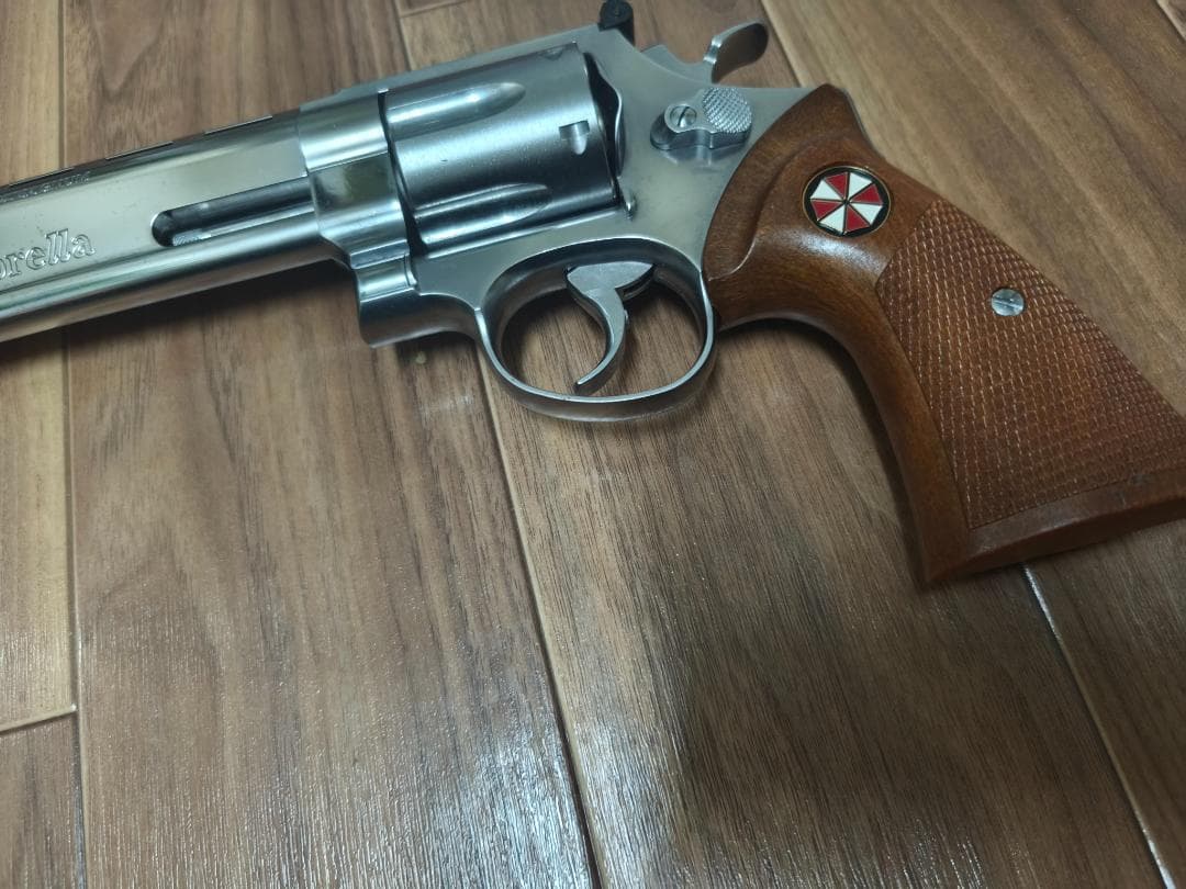 【限定品】 タナカ アンブレラ マグナム 6インチ バイオハザード 木製