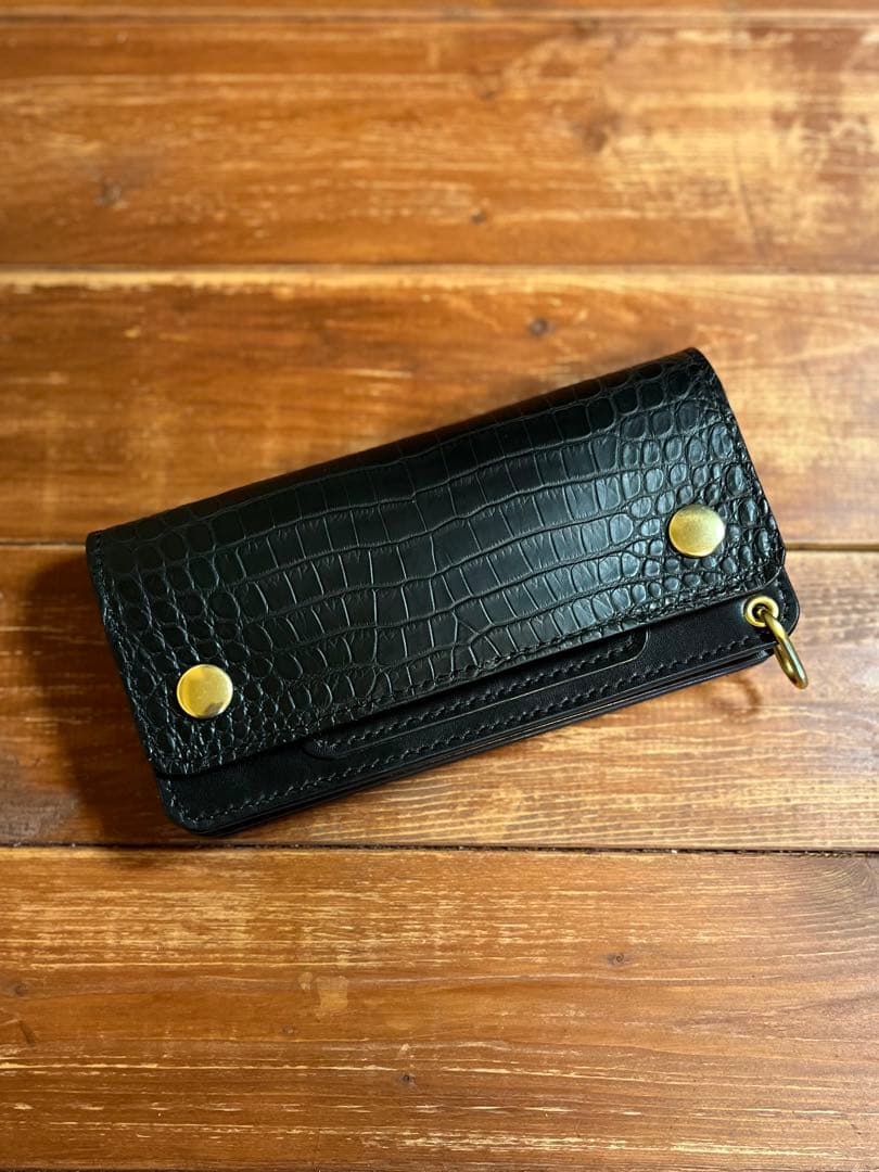 トラッカーウォレット TW-01 MARYAM社 ホースバット クロコダイル