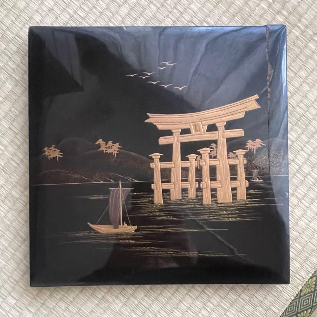 輪島塗　重箱　五段重箱　アンティーク　昭和50年　木箱付