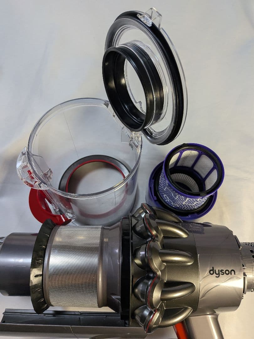 e318　54分　ダイソン　コードレス　SV12　稼働品　分解洗浄済　動作保証