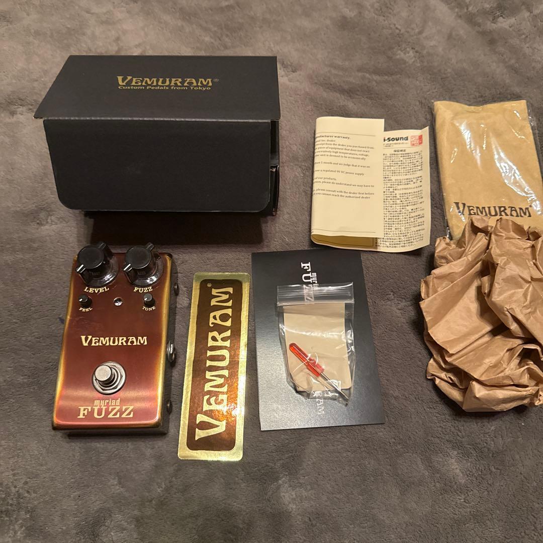 Vemuram myriad fuzz エフェクター
