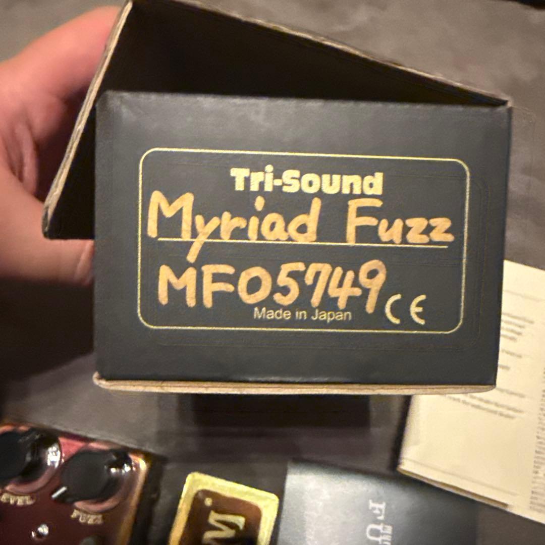 Vemuram myriad fuzz エフェクター