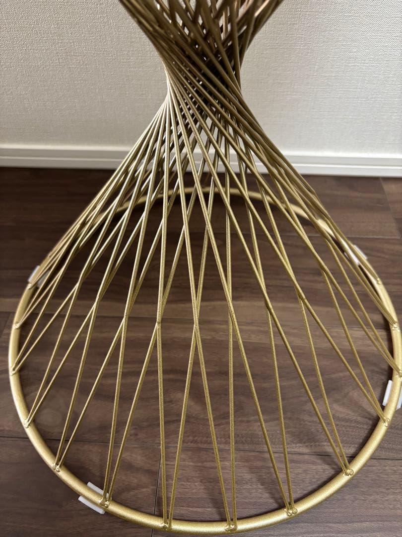 i*i様 【美品】大理石　テーブル　サイドテーブル　アイアン　北欧風　ゴールド