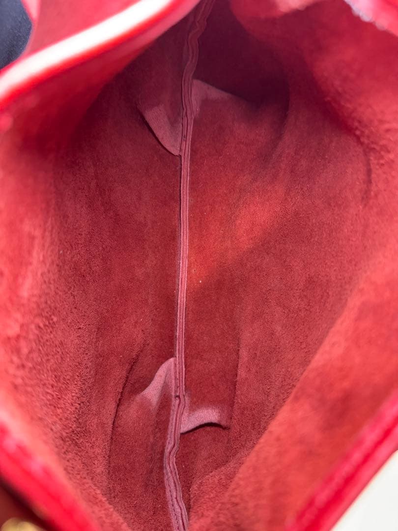 HERMES ロデオ レザー ゴールド ショルダーバッグ