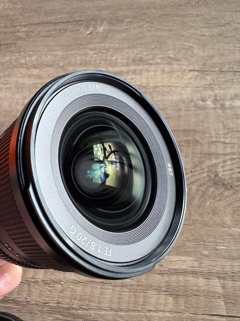 【美品】SONY FE20mmf1.8 SEL20F18G おまけ付