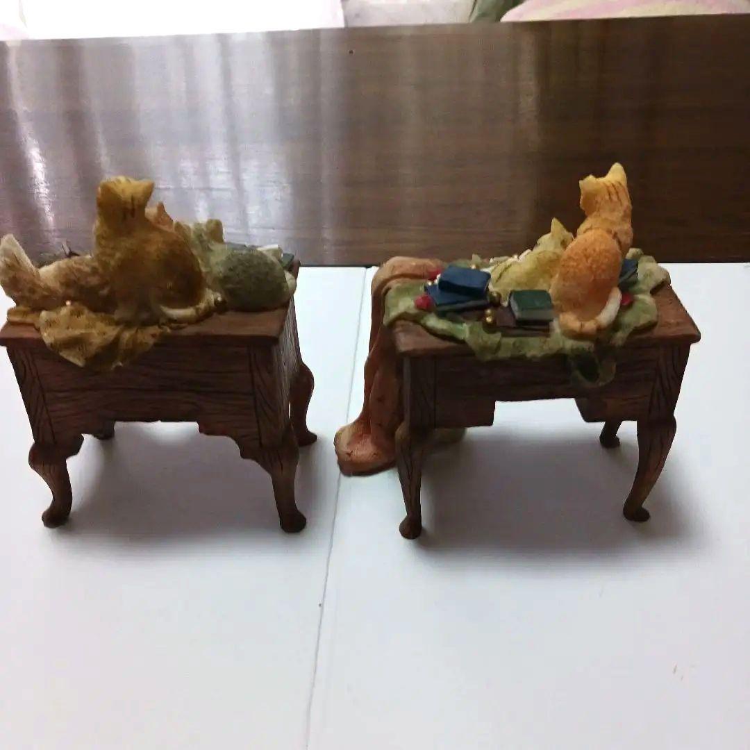 激レア　アンティーク　ネコたちの飾り物　4点