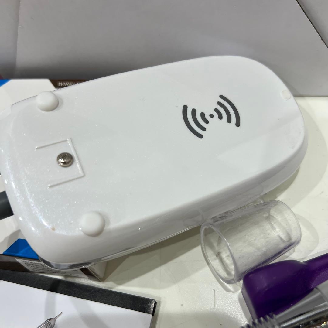 ②レクシア　Ixia Spin ネイルマシン ワイヤレス充電器付き