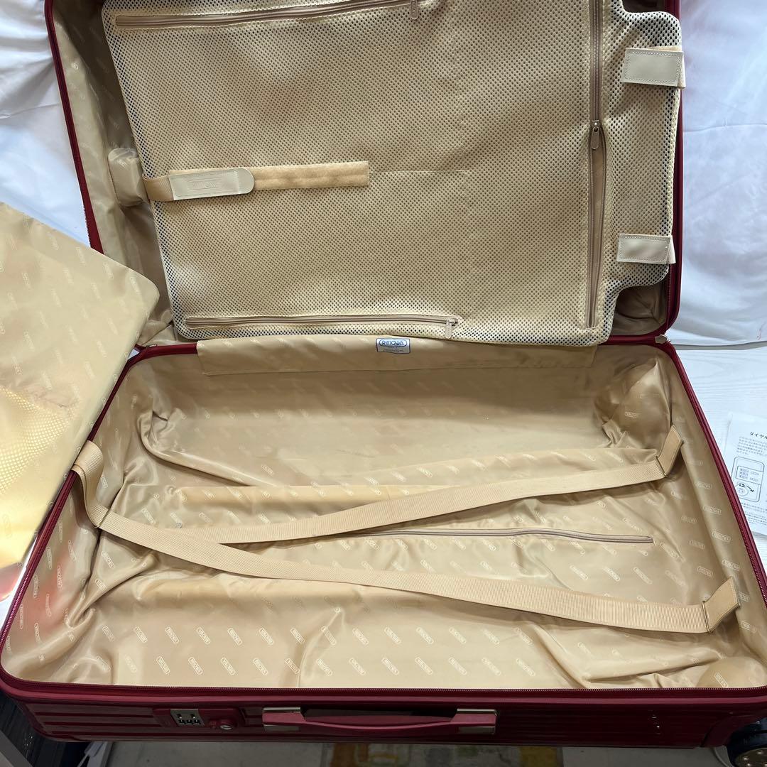 希少品 RIMOWAリモワ サルサデラックス ハイブリッド 107L 4輪
