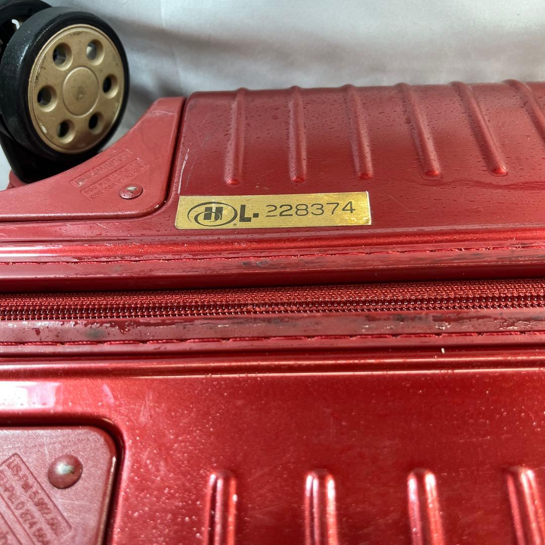 希少品 RIMOWAリモワ サルサデラックス ハイブリッド 107L 4輪
