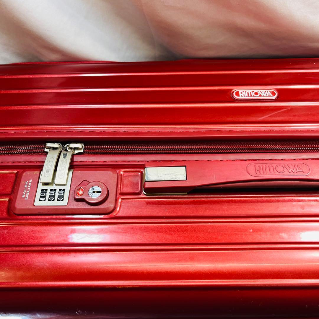 希少品 RIMOWAリモワ サルサデラックス ハイブリッド 107L 4輪