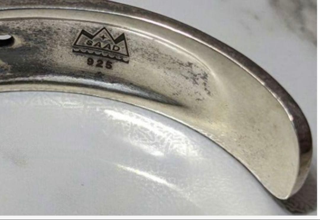 SAAD 925シルバー バングル