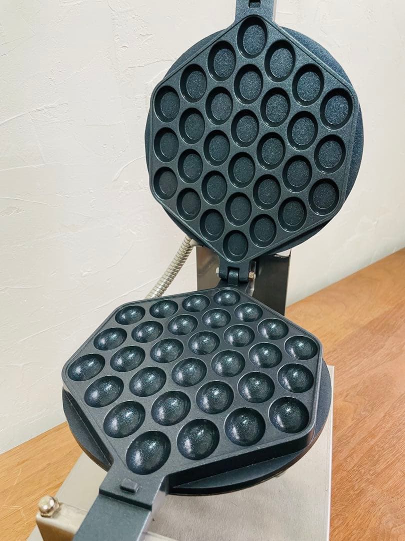 【改良版】バブルワッフルメーカー 業務用 動作確認済