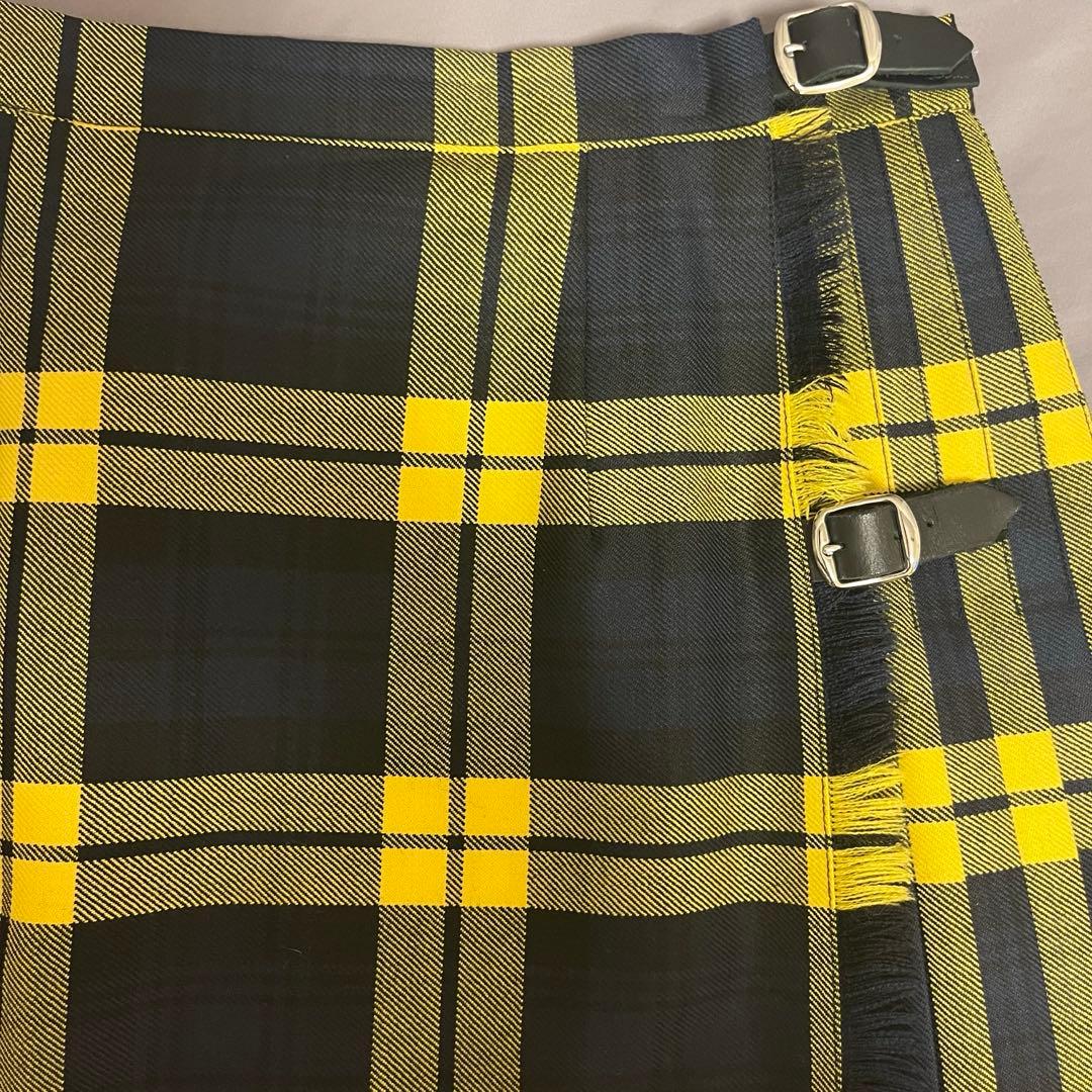 O'NEIL OF DUBLIN タータンチェック アコーディオンキルトスカート