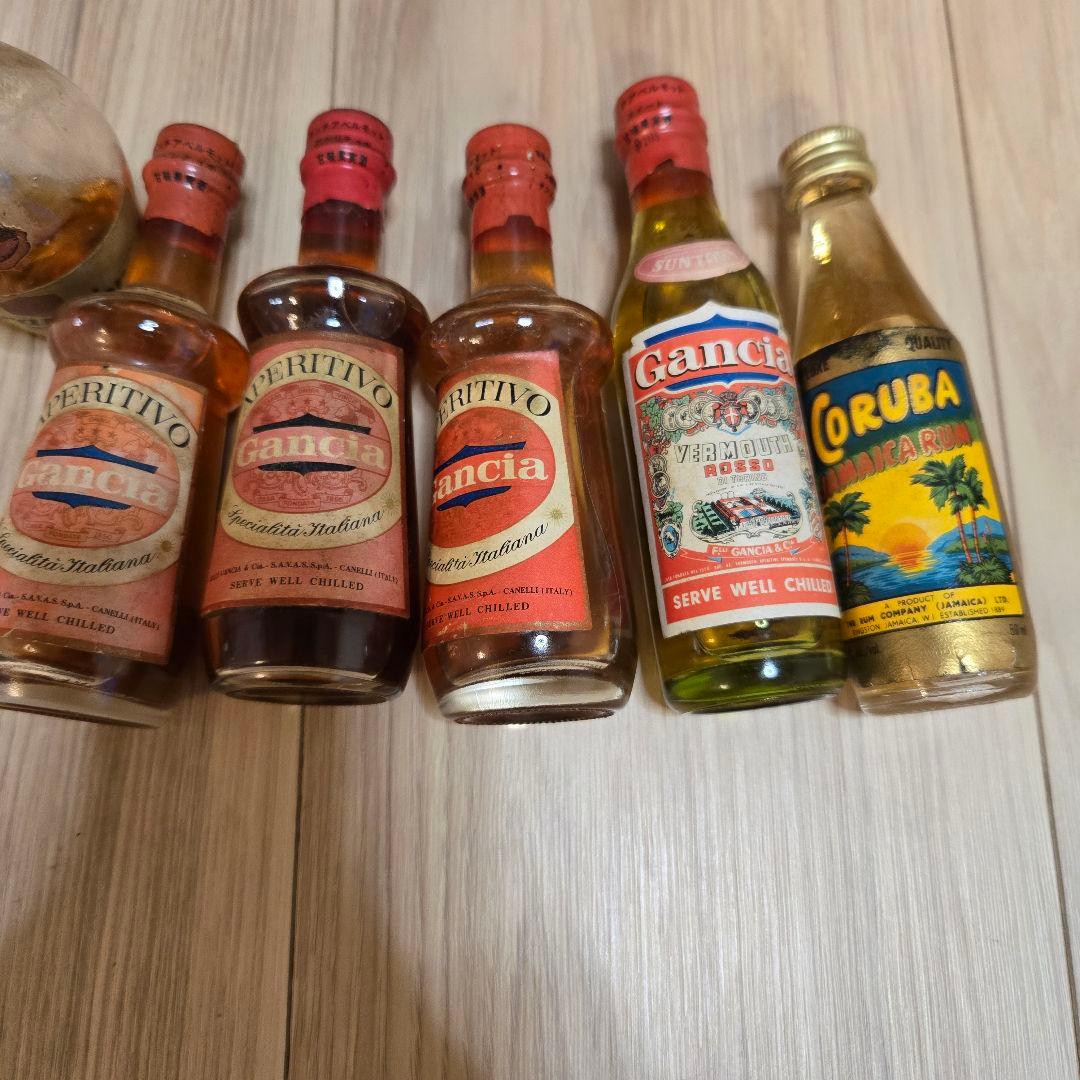 古酒 リキュール スピリッツ ジン アップルワイン ミニボトル ヴィンテージ