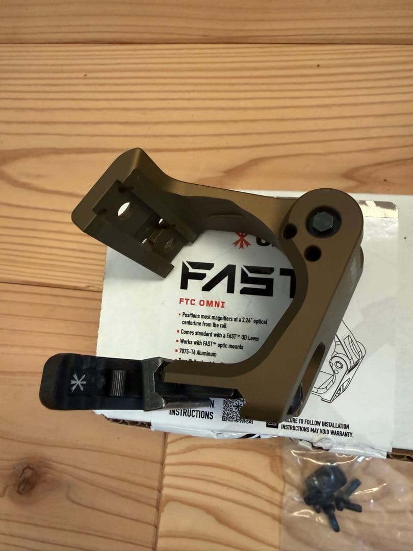 実物　UNITY FAST FTC OMNI