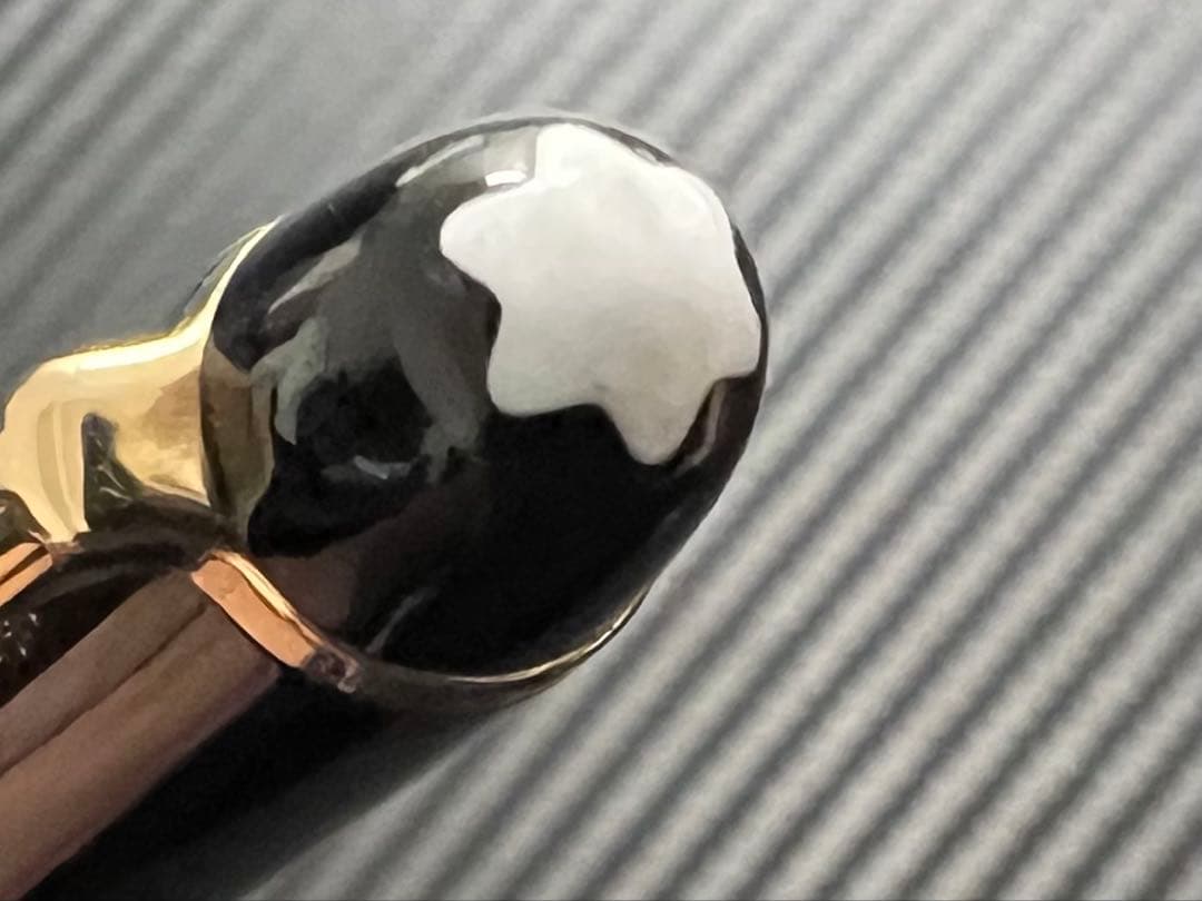 モンブラン 美品 145 クラシック ブラック M 中字 万年筆