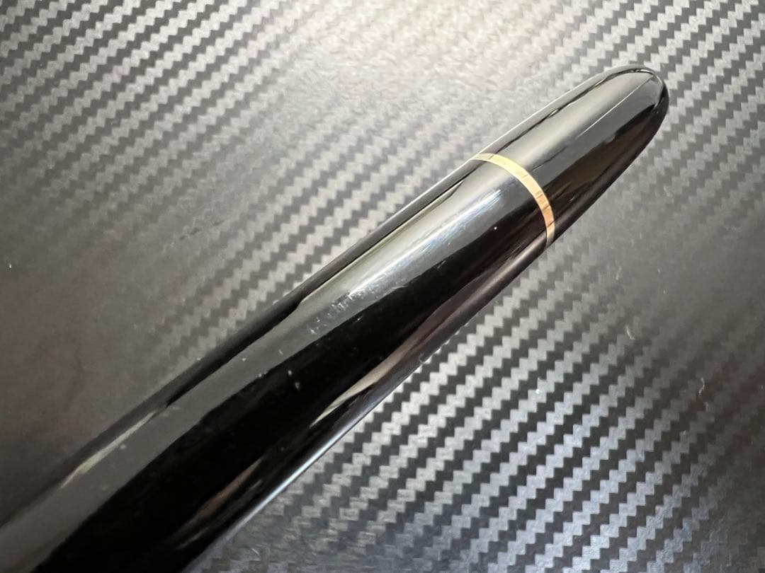 モンブラン 美品 145 クラシック ブラック M 中字 万年筆