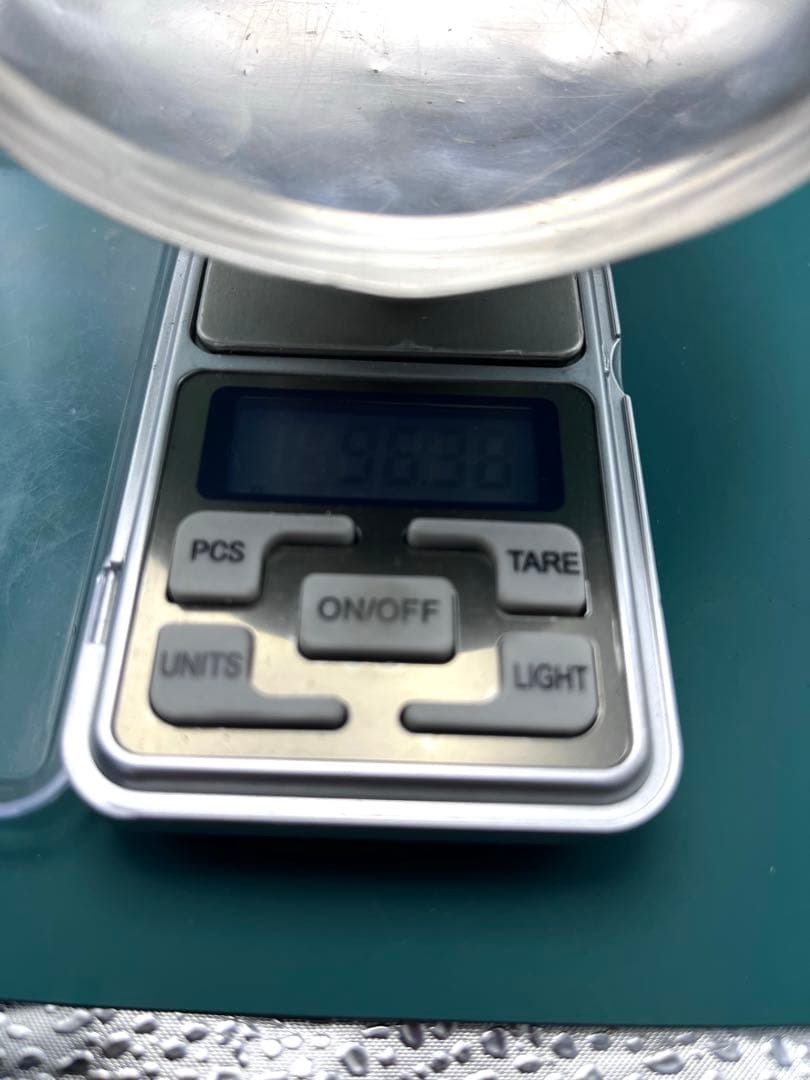 純銀製品　96.38グラム　純銀刻印あり