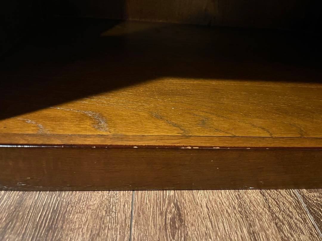 木製　ガラス蓋付き　キャビネット　ショーケース　宝飾品ケース