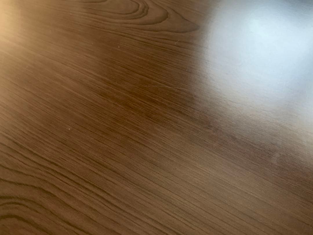 ユニコーンです　家具調テーブル　こたつ　円形　大きめ