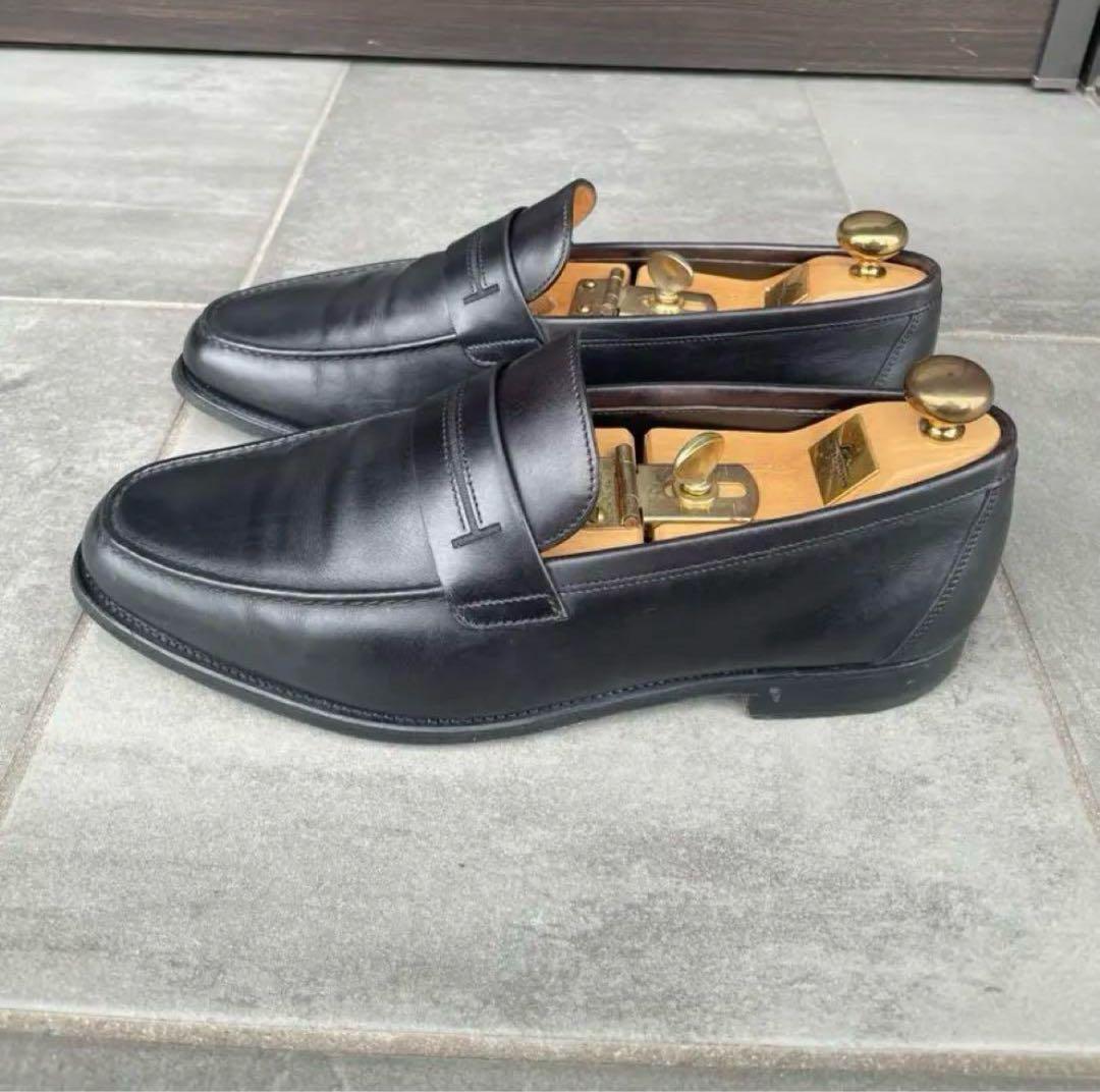 売り切り！HERMES john lobb製　ドレス　ローファー　7