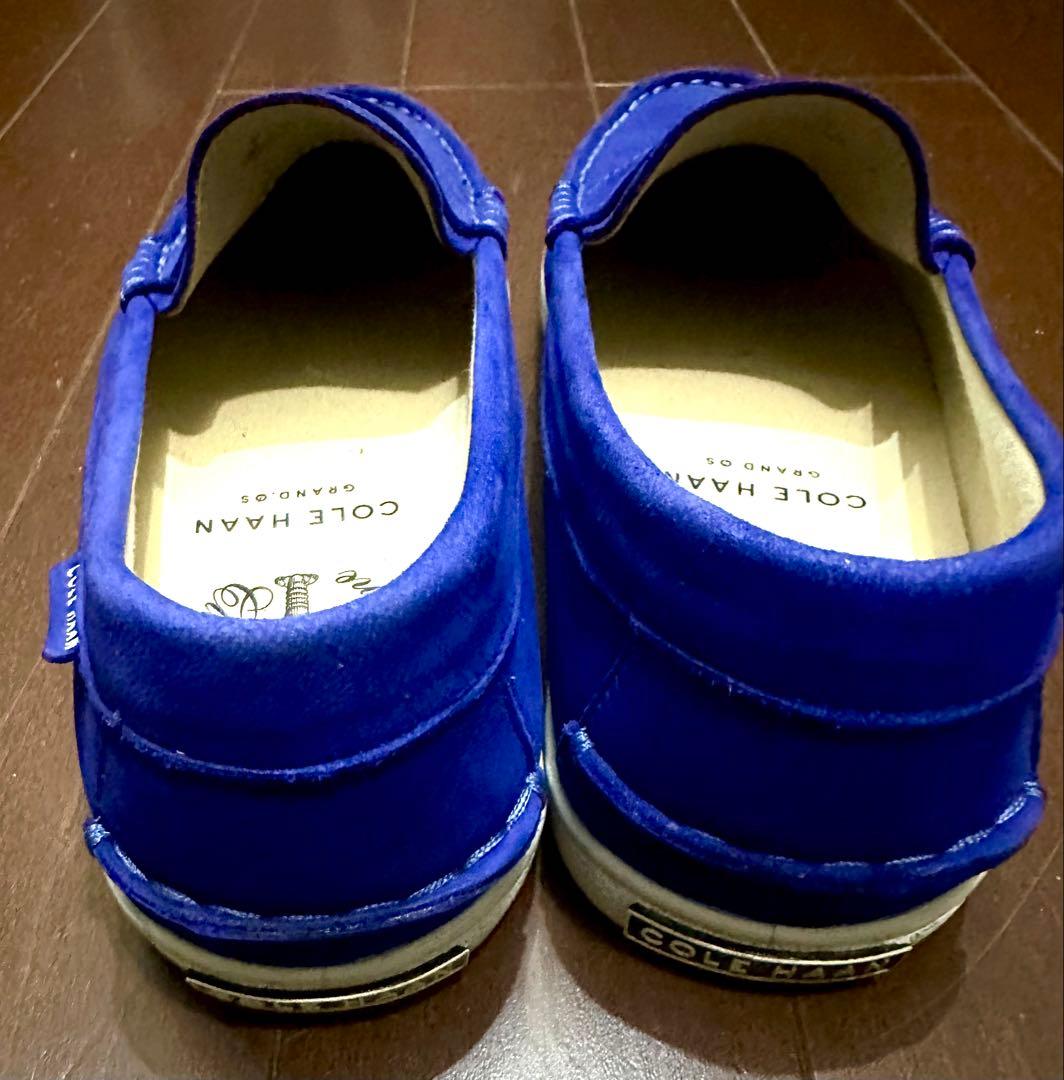 年末値下げ‼️Cole Haan モカシン 青スリッポン