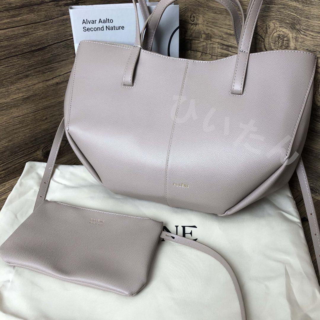 美品！POLÈNE シムミニ 2way トートバッグ ハンドバッグ