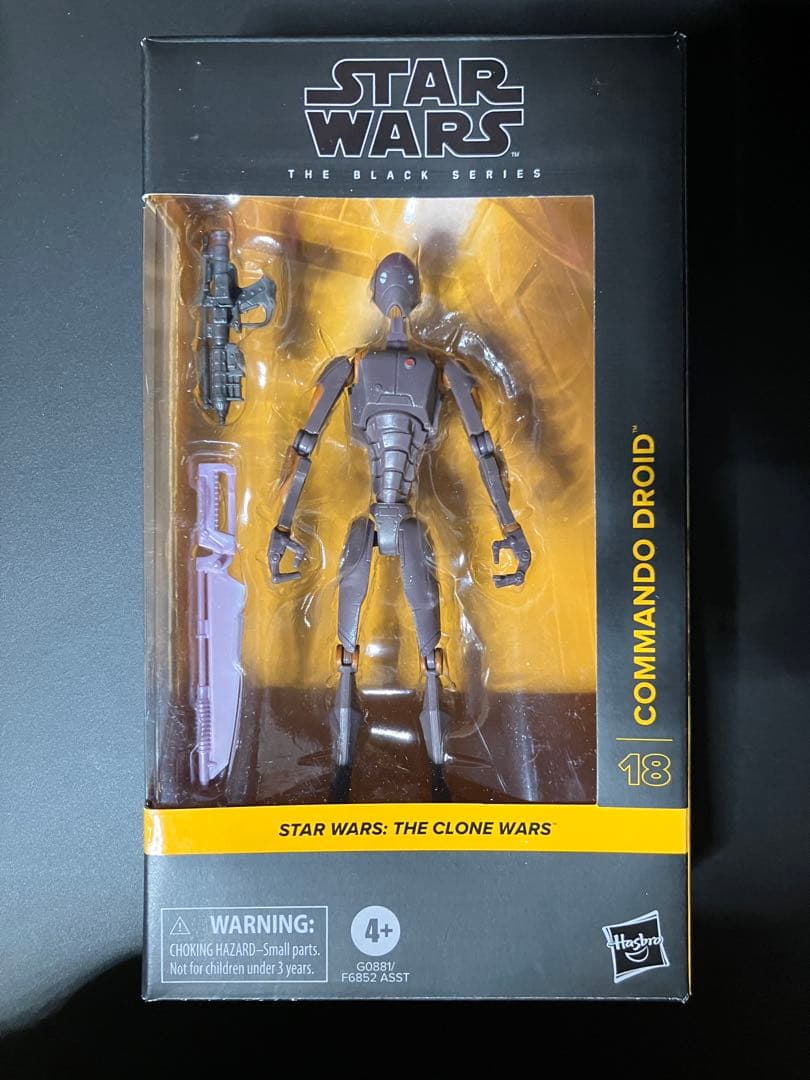 【新品未開封】スターウォーズ　ブラックシリーズ　6インチ　コマンドドロイド