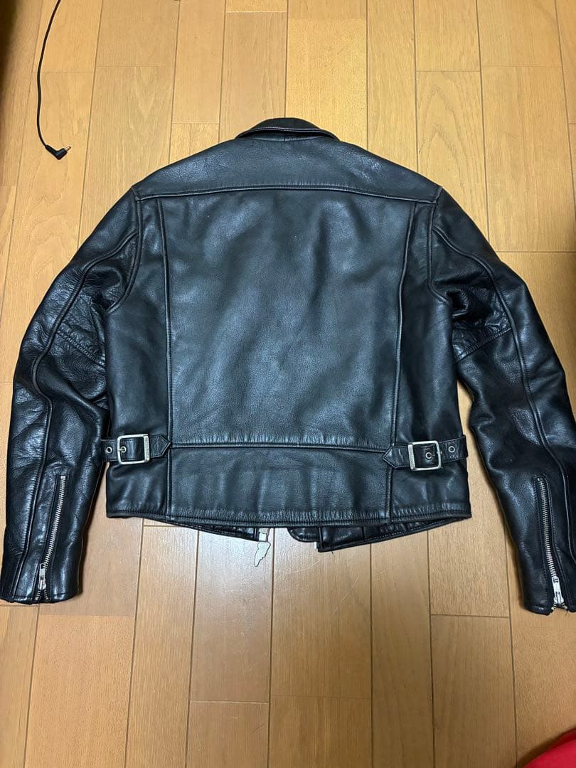 Harley Davidson 90s ブラック シングルライダースジャケット