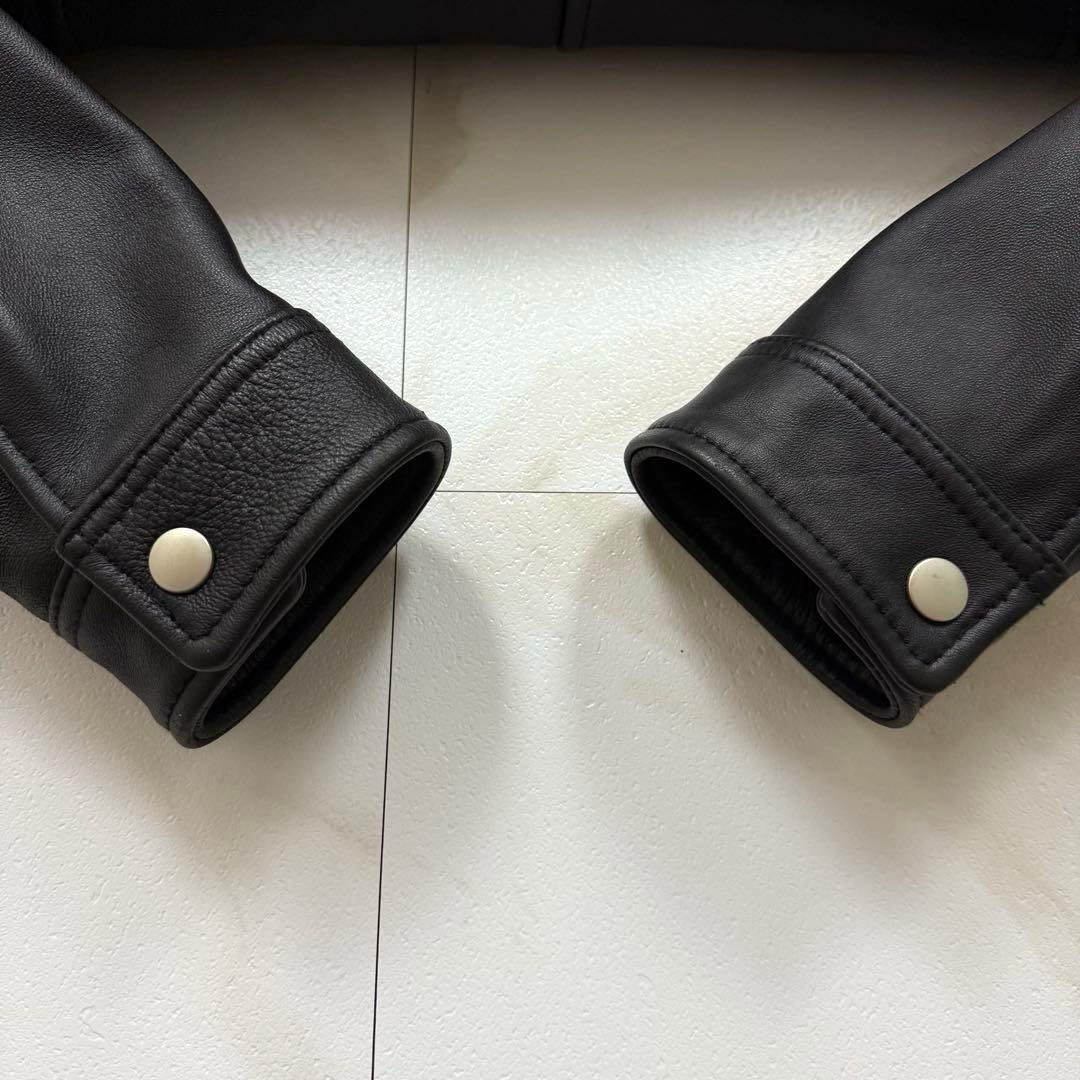 UNION STATION by メンズ・ビギ 羊革 ライダース ジャケット