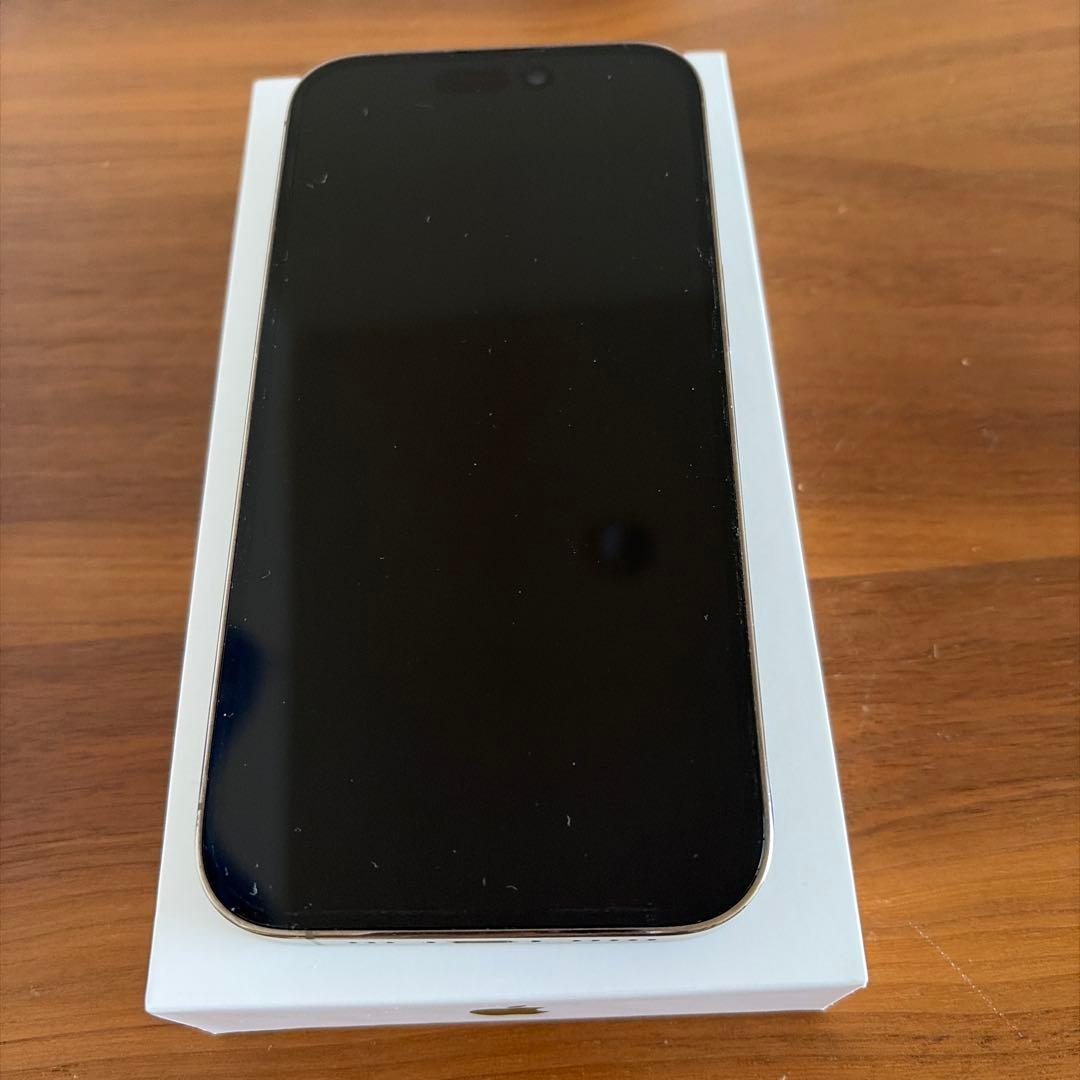 【美品】iPhone14pro 256GB ゴールド　SIMフリー