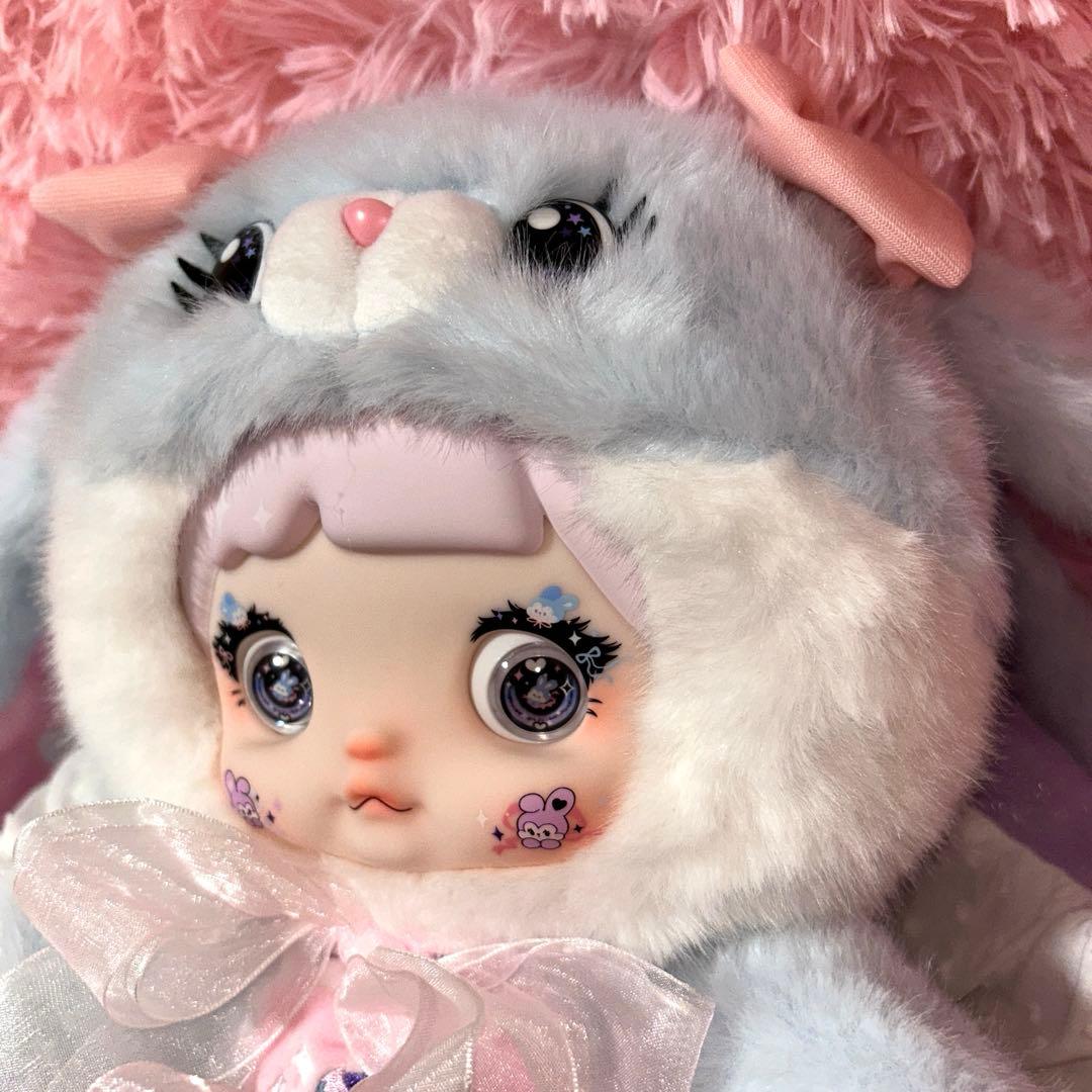 【Nommi】森のきのこ 水色400% マッシュルームキャップ