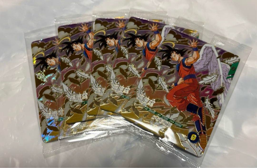 ドラゴンボールスーパーダイバーズ 孫悟空 配布カード ５枚セット