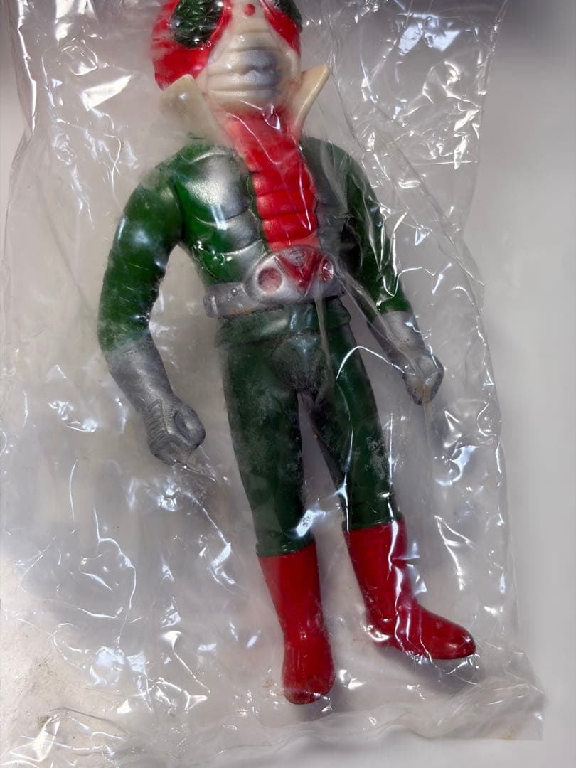 【未開封品】仮面ライダーV3 ソフビ フィギュア ポピー社