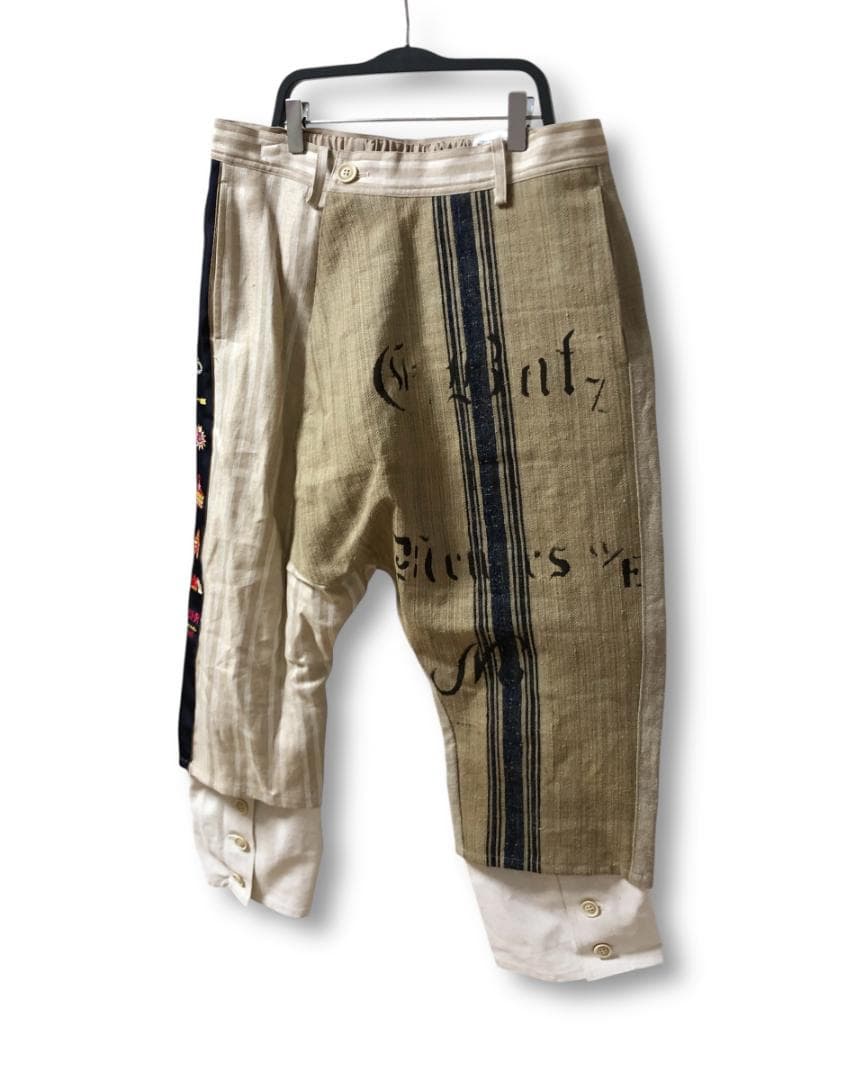 SHARE SPIRIT シェアスピリット　リメイククチュール ドッキングパンツ