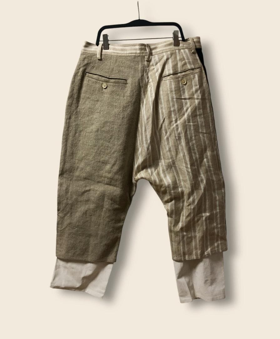 SHARE SPIRIT シェアスピリット　リメイククチュール ドッキングパンツ