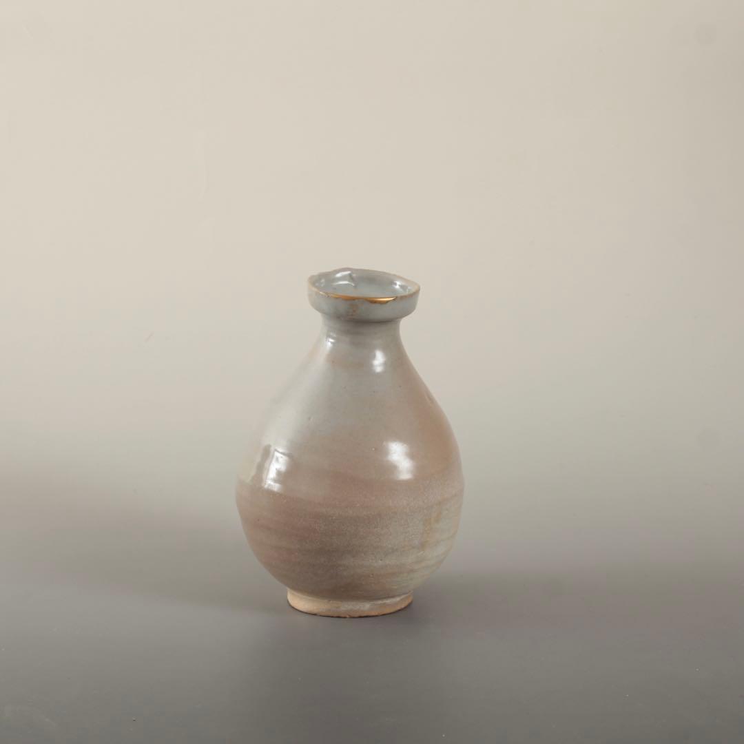 李朝 白磁 堅手 徳利 容量約300ml 古美術 古道具 アンティーク 朝鮮美術